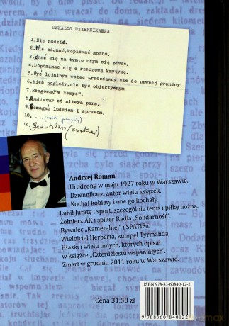 Tak to widzę - Andrzej Roman [KSIĄŻKA]