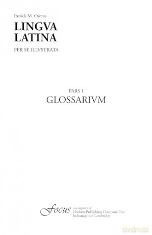 Glossarium: Pars I (Lingua Latina) - Patrick M. Owens [KSIĄŻKA]