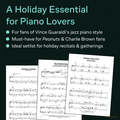 A Charlie Brown Christmas (Piano Solo): Artist Transcriptions for Piano - Vince Guaraldi [KSIĄŻKA]
