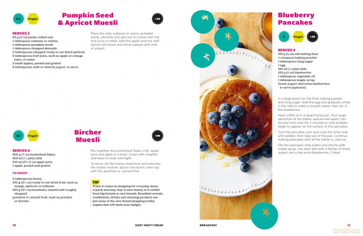 Easy, Tasty, Cheap: The ultimate student cookbook - Thalia Rhodes [KSIĄŻKA]