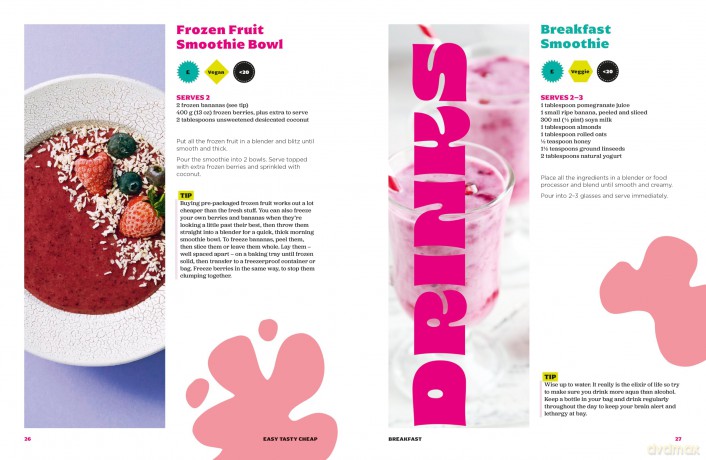 Easy, Tasty, Cheap: The ultimate student cookbook - Thalia Rhodes [KSIĄŻKA]