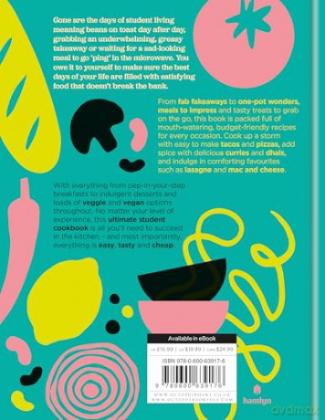 Easy, Tasty, Cheap: The ultimate student cookbook - Thalia Rhodes [KSIĄŻKA]