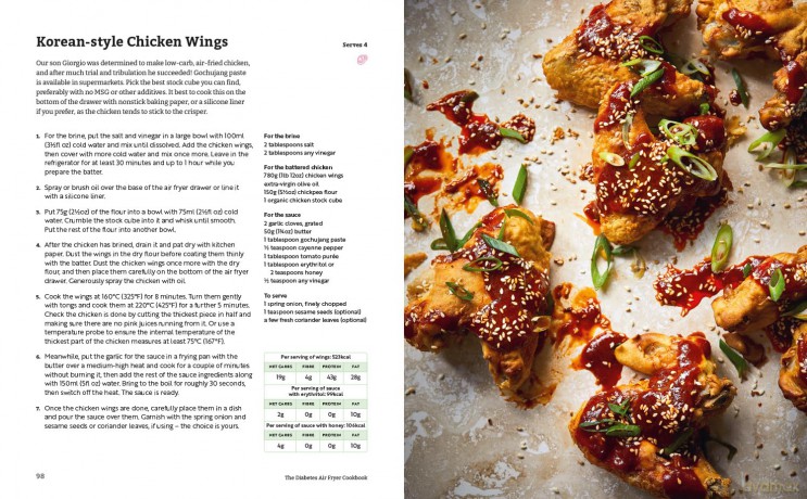 The Diabetes Air Fryer Cookbook: Over 100 easy, low carb recipes and meal plans to lose weight and beat type 2 diabetes - Katie Caldesi [KSIĄŻKA]