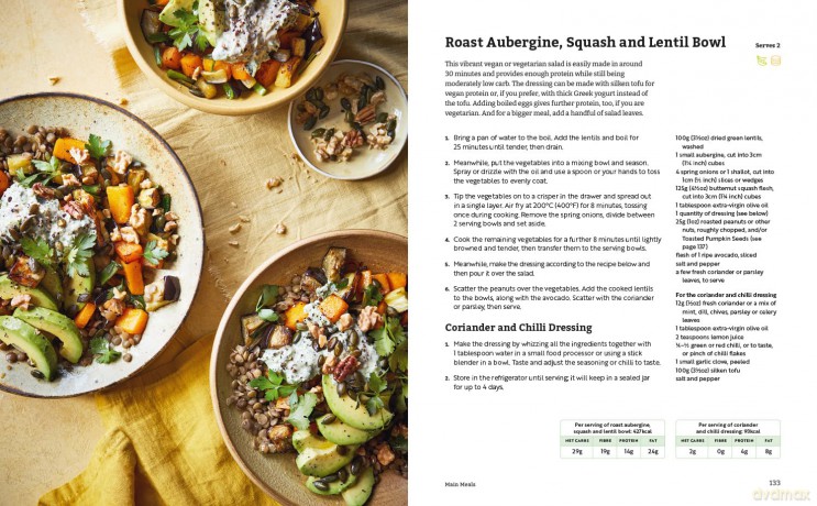 The Diabetes Air Fryer Cookbook: Over 100 easy, low carb recipes and meal plans to lose weight and beat type 2 diabetes - Katie Caldesi [KSIĄŻKA]