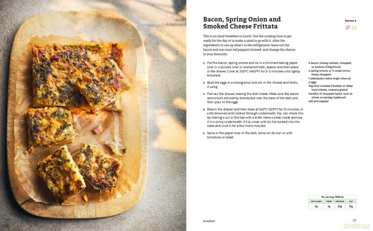 The Diabetes Air Fryer Cookbook: Over 100 easy, low carb recipes and meal plans to lose weight and beat type 2 diabetes - Katie Caldesi [KSIĄŻKA]