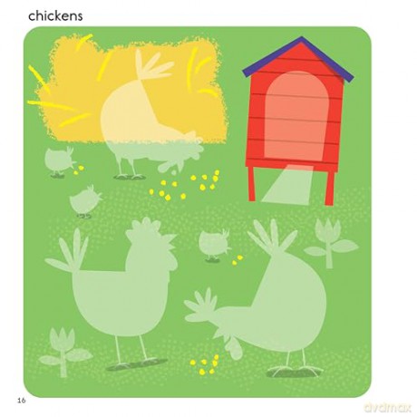 First Fun: Sticker Painting Farm Animals: 12 Colorful Scenes to Create - Edward Miller [KSIĄŻKA]