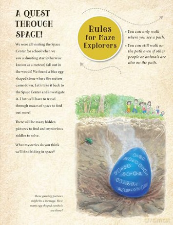 Gentaro Kagawa's Curious Quest: Outer Space: Seek-and-Find Maze Challenges (Gentro Kagawa's Curious Quest) - Gentaro Kagawa [KSIĄŻKA]