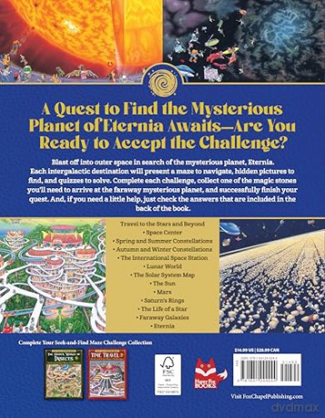 Gentaro Kagawa's Curious Quest: Outer Space: Seek-and-Find Maze Challenges (Gentro Kagawa's Curious Quest) - Gentaro Kagawa [KSIĄŻKA]