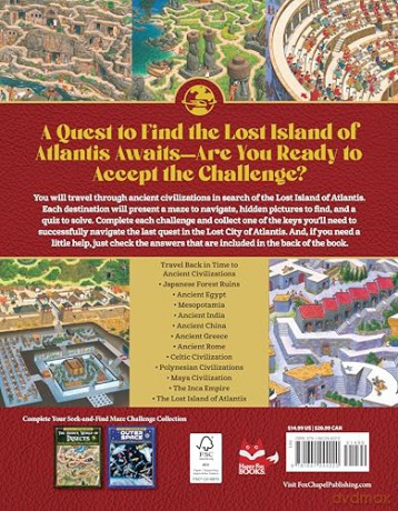 Gentaro Kagawa's Curious Quest: Time Travel: Seek-and-Find Maze Challenges - Gentaro Kagawa [KSIĄŻKA]