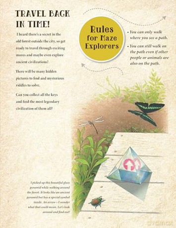 Gentaro Kagawa's Curious Quest: Time Travel: Seek-and-Find Maze Challenges - Gentaro Kagawa [KSIĄŻKA]