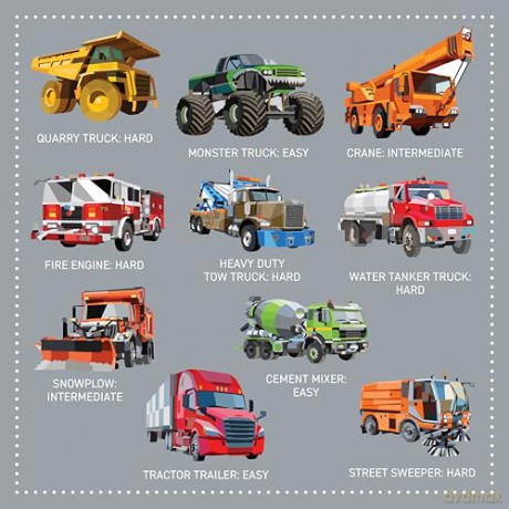 My Sticker Paintings: Trucks: 10 Massive Machines - Logan Powell [KSIĄŻKA]