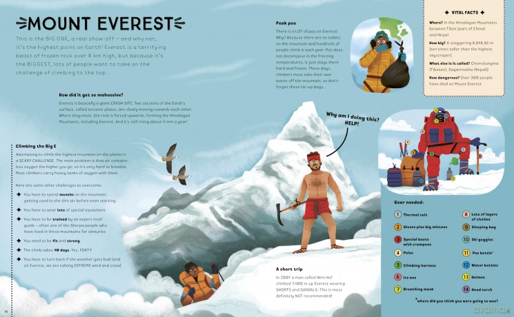 Earth's BIGGEST Show-Offs: The most SPECTACULAR NATURAL WONDERS on the planet - Andy Seed [KSIĄŻKA]