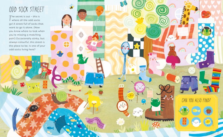 Hidden Worlds: Magic Under the Bed: Created in partnership with the Play team at Great Ormond Street Hospital - Carly Madden [KSIĄŻKA]