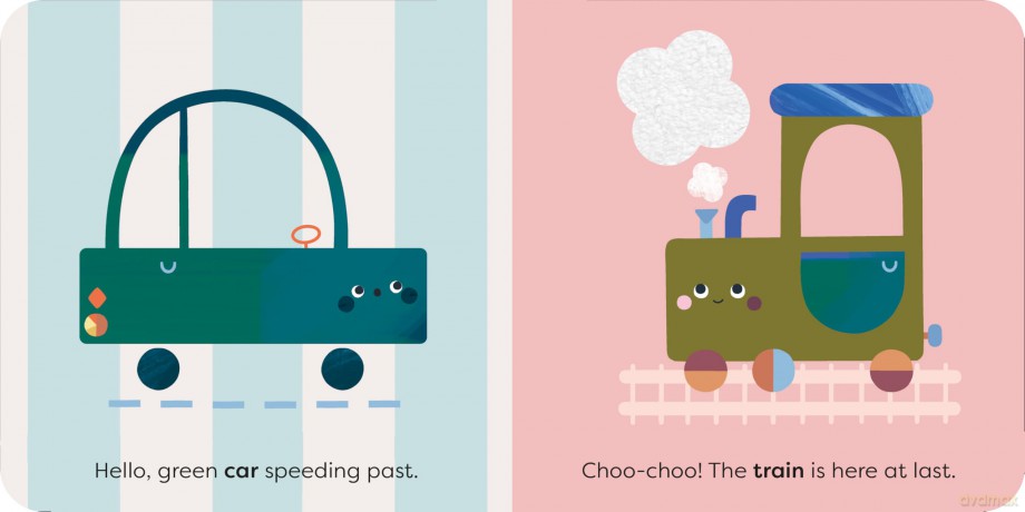 MiniTouch: On the Go: Touch-and-feel first vehicles - Happy Yak [KSIĄŻKA]