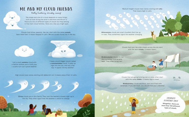 The Secret Life of Clouds (Stars of Nature) - Moira Butterfield [KSIĄŻKA]