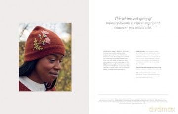Embroidery on Knits: 18 Nature-Inspired Templates for Stitching on Wool - Judit Gummlich [KSIĄŻKA]
