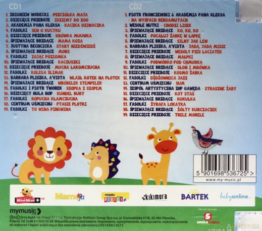 Dziecięce przeboje: W krainie zwierząt [2CD]