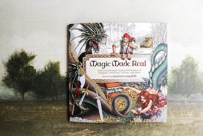 Magic Made Real: Coloring through Enchanted Realms of Dragons, Unicorns, Fairies, and More - Harper Celebrate [KSIĄŻKA]