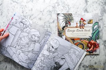 Magic Made Real: Coloring through Enchanted Realms of Dragons, Unicorns, Fairies, and More - Harper Celebrate [KSIĄŻKA]