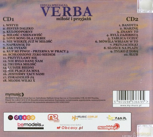 Verba: Miłość i przyjaźń (edycja specjalna) [2CD]