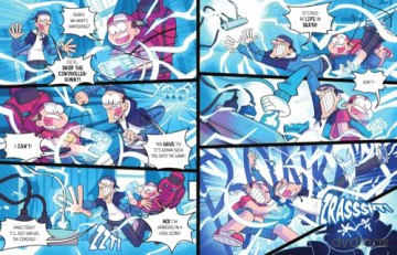 FGTeeV: The Switcheroo Rescue!: A Graphic Novel-A Graphic Novel Adventure of Gaming Frenemies, Body Swaps, and Ghostly Mayhem - FGTeeV [KSIĄŻKA]