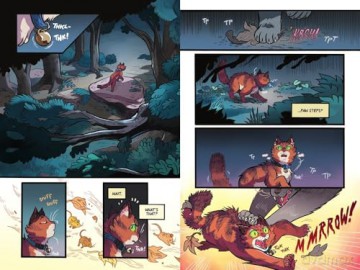 Warriors Graphic Novel: The Prophecies Begin #1 - Erin Hunter [KSIĄŻKA]