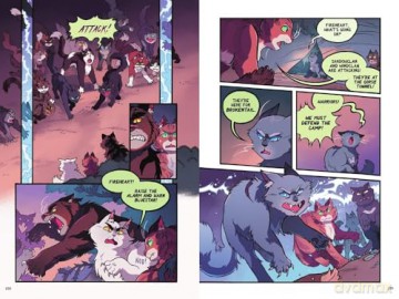 Warriors Graphic Novel: The Prophecies Begin #2 - Erin Hunter [KSIĄŻKA]
