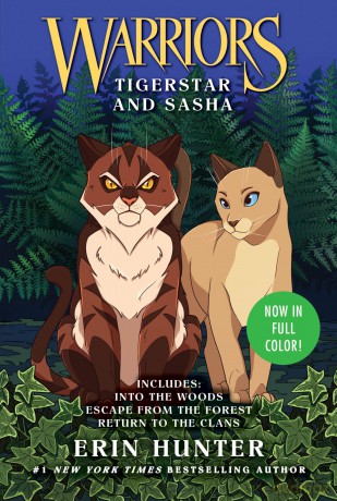 Warriors: Tigerstar and Sasha: 3 Full-Color Warriors Books in 1: A Full-Color Graphic Novel Collection of Adventures in the Warriors Universe - Erin Hunter [KOMIKS]