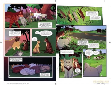 Warriors: Tigerstar and Sasha: 3 Full-Color Warriors Books in 1: A Full-Color Graphic Novel Collection of Adventures in the Warriors Universe - Erin Hunter [KOMIKS]