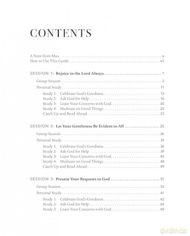 Anxious for Nothing Bible Study Guide plus Streaming Video, Updated Edition: Finding Calm in a Chaotic World - Max Lucado [KSIĄŻKA]