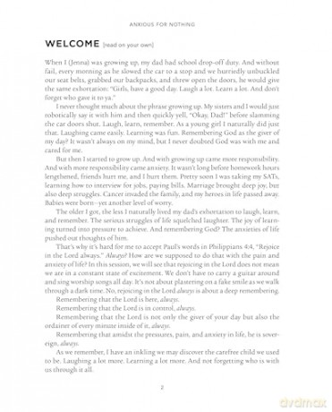 Anxious for Nothing Bible Study Guide plus Streaming Video, Updated Edition: Finding Calm in a Chaotic World - Max Lucado [KSIĄŻKA]