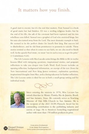 Life Lessons from 1 Samuel: The Importance of Finishing Well - Max Lucado [KSIĄŻKA]