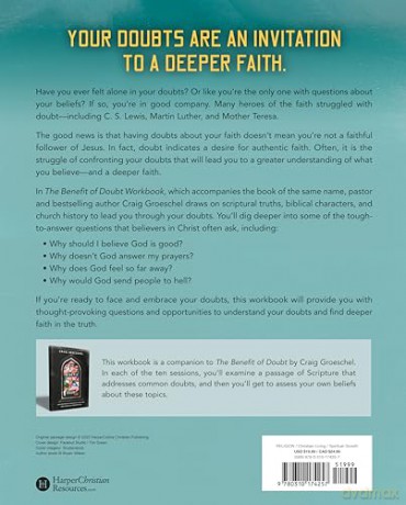 The Benefit of Doubt Workbook: How Confronting Your Deepest Questions Can Lead to a Richer Faith - Craig Groeschel [KSIĄŻKA]