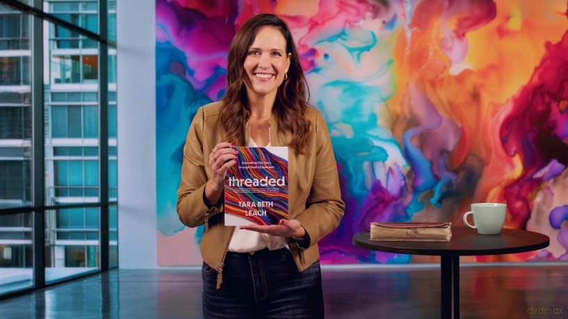Threaded Bible Study Guide plus Streaming Video: Unraveling Our Story through God's Covenants - Tara Beth Leach [KSIĄŻKA]