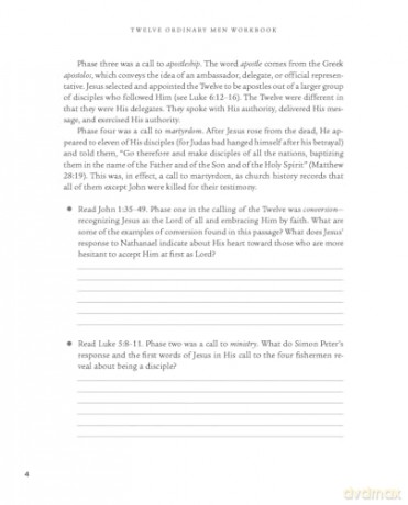 Twelve Ordinary Men Workbook, Revised and Updated: How Jesus Shaped His Disciples for Greatness and What He Wants to Do with You - John F. MacArthur [KSIĄŻKA]