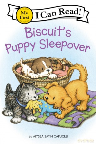 Biscuit's Puppy Sleepover (My First I Can Read) - Alyssa Satin Capucilli [KSIĄŻKA]