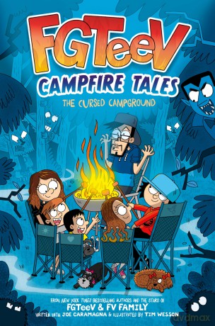FGTeeV Campfire Tales #1: The Cursed Campground - FGTeeV [KSIĄŻKA]
