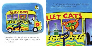 Pete the Cat Rocks On!: Includes Over 30 Stickers! - James Dean [KSIĄŻKA]