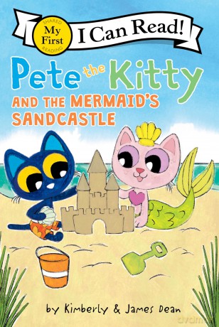 Pete the Kitty and the Mermaid's Sandcastle (My First I Can Read) - James Dean [KSIĄŻKA]