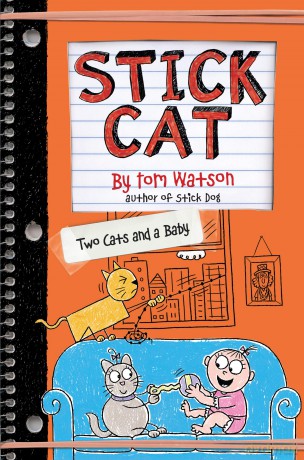 Stick Cat: Two Cats and a Baby: 4 (Stick Cat, 4) - Tom Watson [KSIĄŻKA]