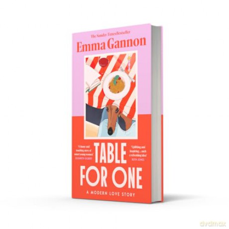 Table for One: The joyful, uplifting and relatable new contemporary fiction novel for 2025 that will get everyone talking from the acclaimed author of OLIVE - Emma Gannon [KSIĄŻKA]
