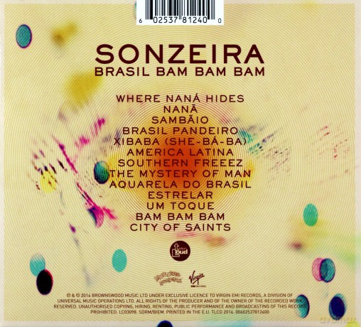 Gilles Peterson's Sonzeira: Brasil Bam Bam Bam [CD]