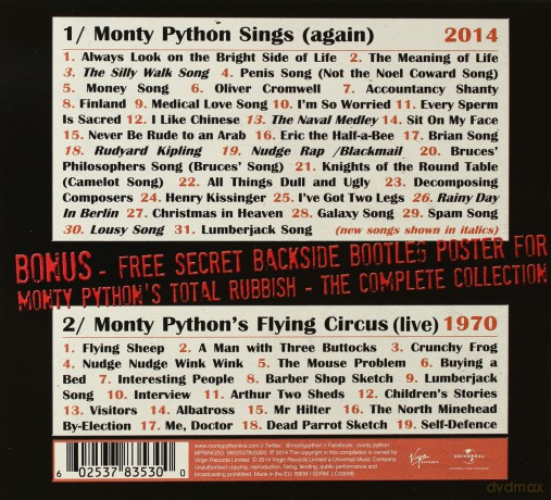 Monty Python: Monty Python Sings (AGAIN) (Deluxe) [2CD]