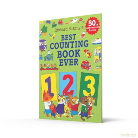 Best Counting Book Ever: Learn to count in this special 50th anniversary edition of the illustrated children's book classic - Richard Scarry [KSIĄŻKA]