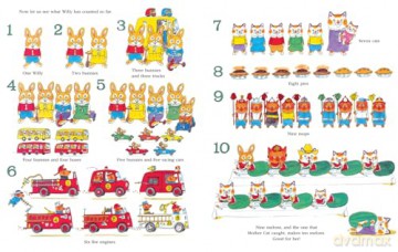 Best Counting Book Ever: Learn to count in this special 50th anniversary edition of the illustrated children's book classic - Richard Scarry [KSIĄŻKA]