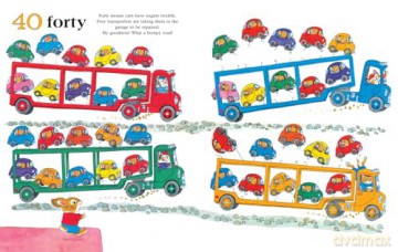 Best Counting Book Ever: Learn to count in this special 50th anniversary edition of the illustrated children's book classic - Richard Scarry [KSIĄŻKA]