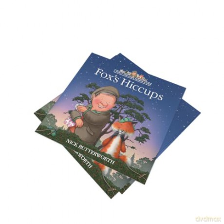 Fox's Hiccups: A funny illustrated children's picture book from the bestselling creator of One Snowy Night. (A Percy the Park Keeper Story) - Nick Butterworth [KSIĄŻKA]