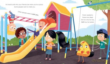 Frank the Pizza: The hilarious new children's picture book about friendship and fitting in! - Eoin McLaughlin [KSIĄŻKA]