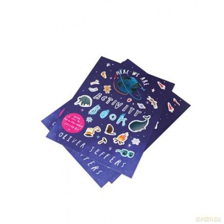 Here We Are Activity Book: A fun-filled activity book for children, full of puzzles, mazes and stickers, from world-renowned artist and picture-book maker Oliver Jeffers. - Oliver Jeffers [KSIĄŻKA]