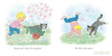 Mog in the Garden: The gorgeous illustrated board book for babies and young children from the best-selling author of The Tiger Who Came to Tea! - Judith Kerr [KSIĄŻKA]